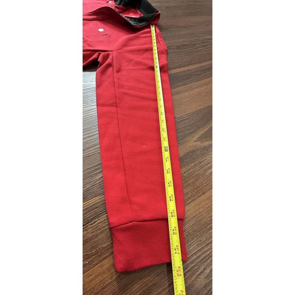 Polo Ralph Lauren Black Pony Classics Sweatshirt Snap Red Size LT New With Tags - Picture 13 of 16